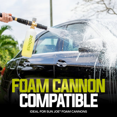 Sun Joe Snow Foam Pineapple Scented Car Wash Soap & Cleaner, 1 Gallon, FCS1G - VMInnovations
