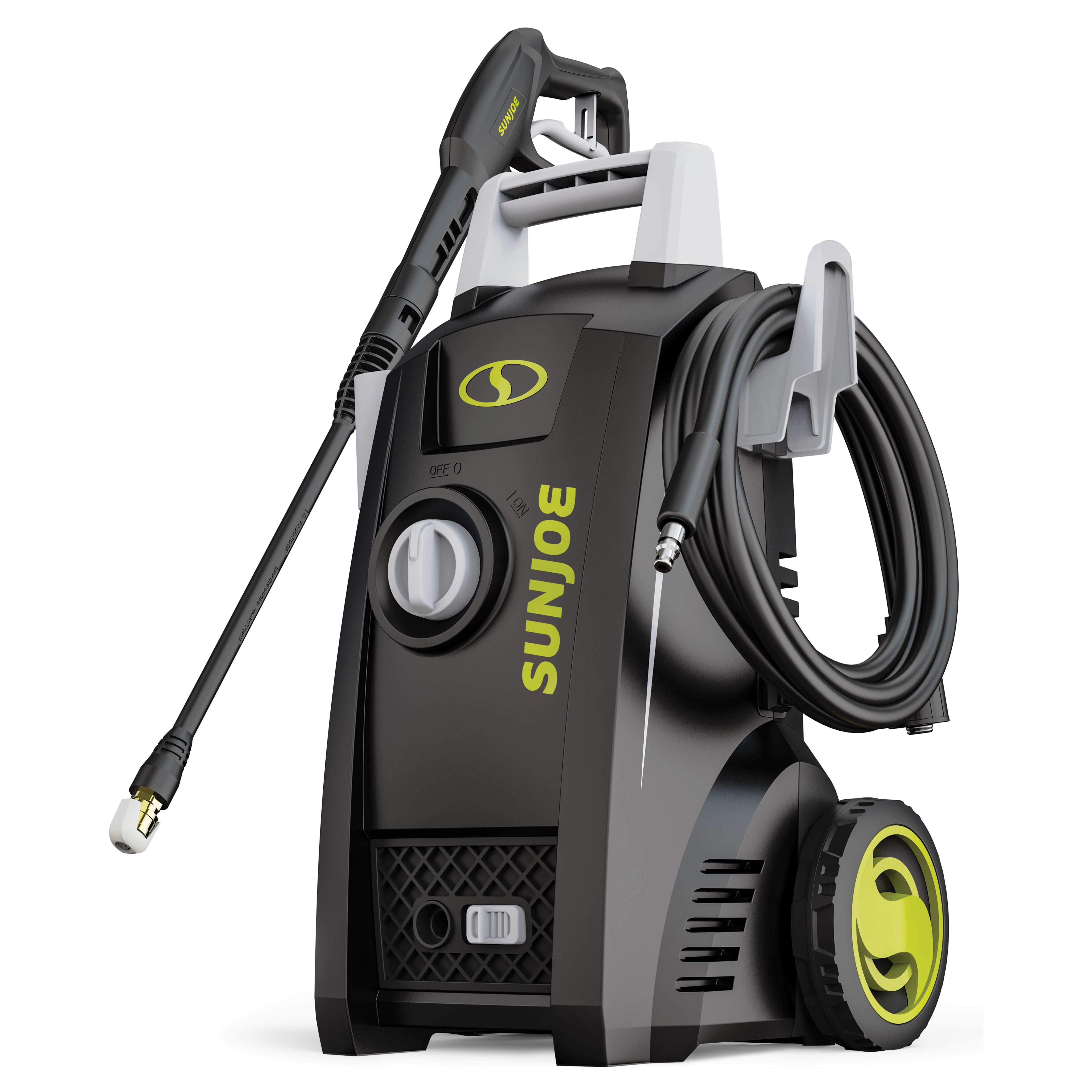 Sun Joe Electric Pressure Washer with 11-Amp Motor and 1.1 GPM, SPX1000 - Portable Water Cleaner with Adjustable Spray Wand for Car, Garden, and Patio Washing and Cleaning