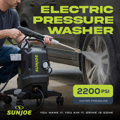 Sun Joe Electric Pressure Washer & Accessory Kit, SPX3000-QW2, PWMA Certified