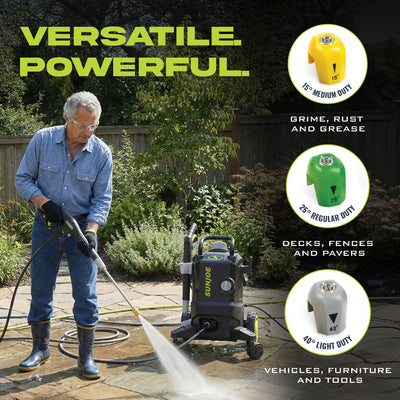 Sun Joe Electric Pressure Washer & Accessory Kit, SPX3000-QW2, PWMA Certified