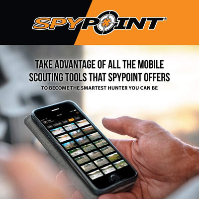 Spypoint Cellular LTE Hunting Game Trail Camera 80ft Detection w/ Smart App