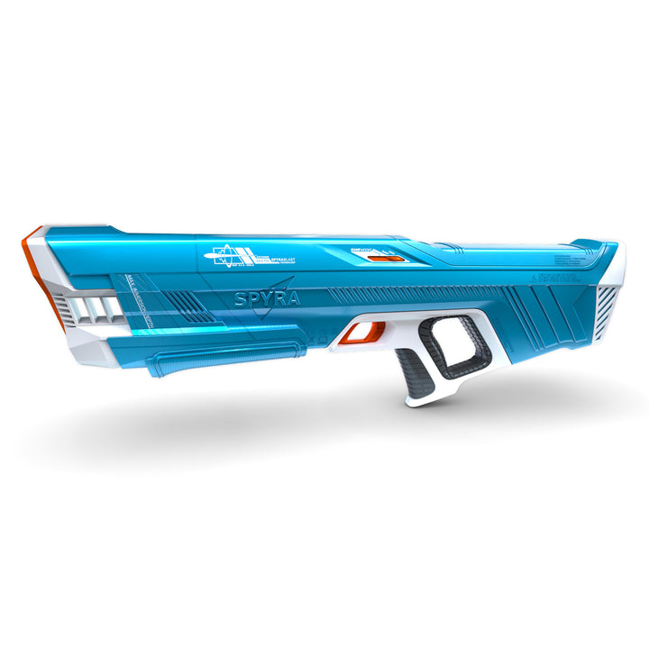 SPYRA Electric Water Blaster Outdoor Squirt Gun for Pool Games, Blue (Open Box)