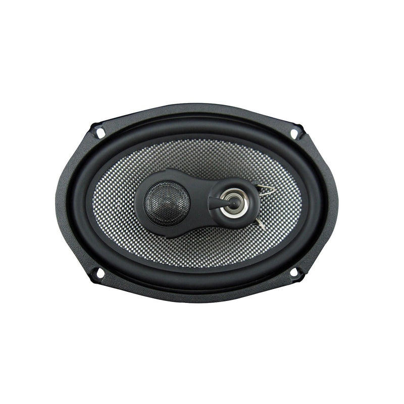 American Bass Coaxial 3 Way 6.9 Inch Neodymium Swivel Tweeter Speaker (Open Box)