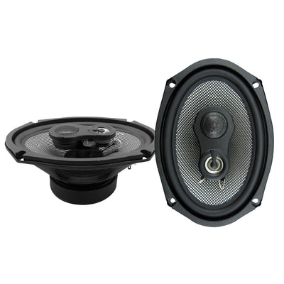 American Bass Coaxial 3 Way 6.9 Inch Neodymium Swivel Tweeter Speaker (Open Box)