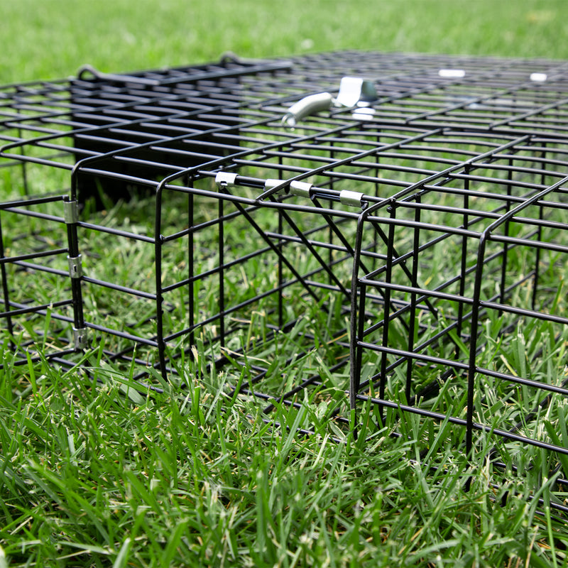 Rugged Ranch SQRTO Trap CatchMor Live Animal 2 Door Metal Cage (Used)