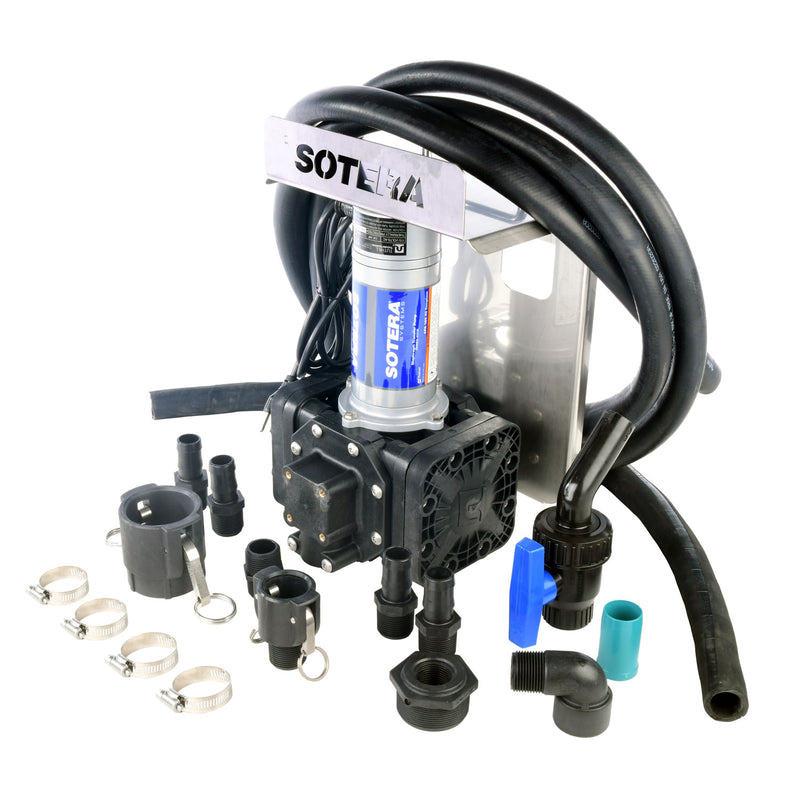 Sotera 115 V 15 GPM Chemical Transfer Pump with Tote Mounting Package (Used)
