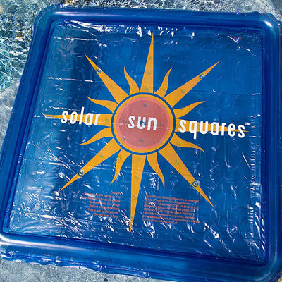 Solar Sun Rings UV Resistant Swimming Pool Heater Square Solar Cover, Sunburst - VMInnovations