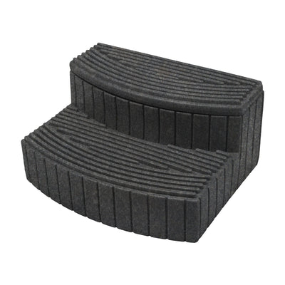 Good Ideas Sora Steps Outdoor & Indoor Storage Step, Dark Granite (Open Box) - VMInnovations