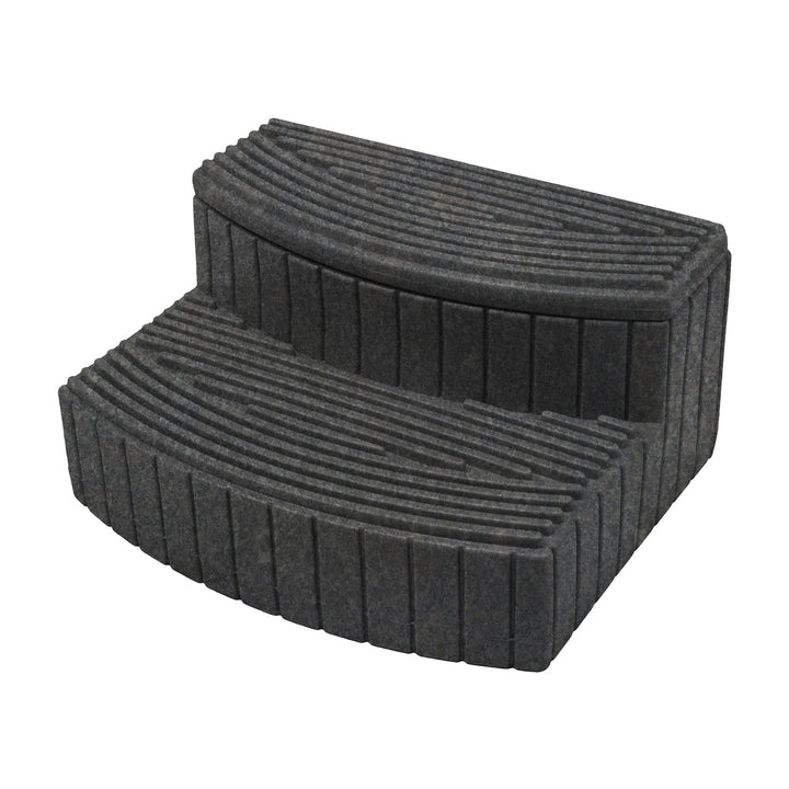 Good Ideas Sora Steps Outdoor & Indoor Storage Step, Dark Granite (Open Box)
