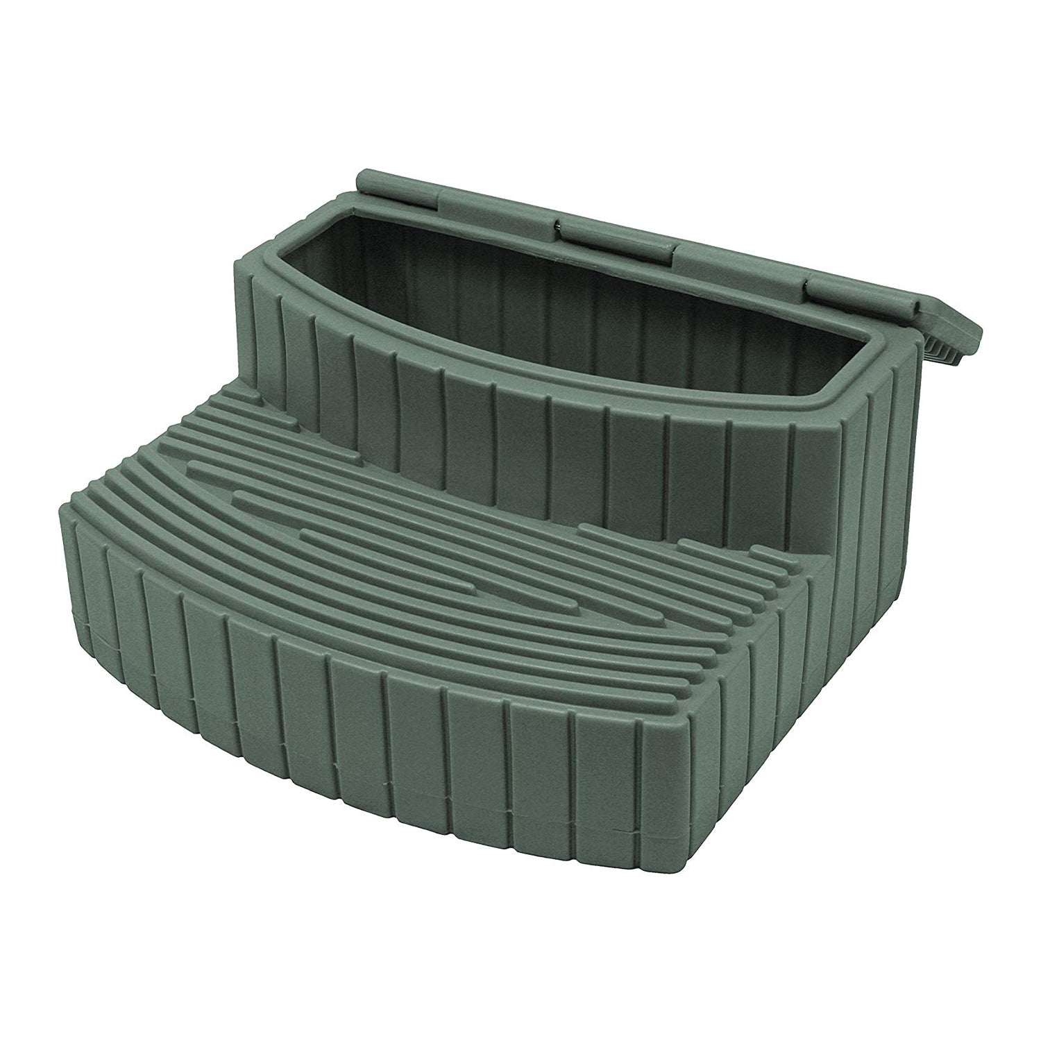 Good Ideas Sora Steps Plastic Outdoor & Indoor Storage Step, Gray (Used)