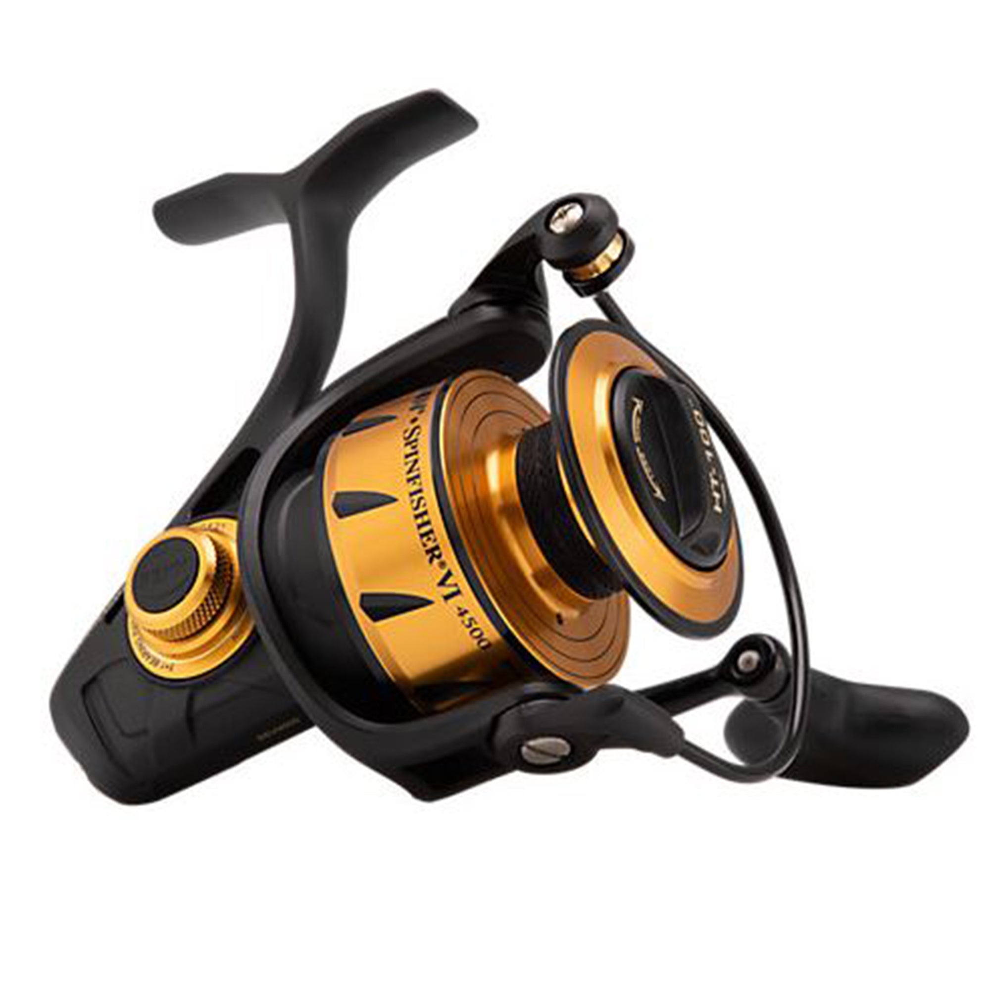 Penn SSVI4500 Spinfisher VI Sealed Body and Spool Spinning Fishing Reel, Gold