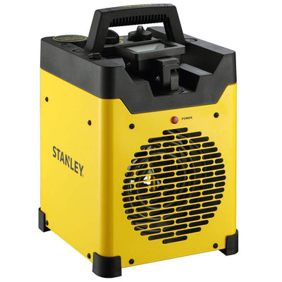 Stanley 1500W Heavy Duty Heater with LED Light and USB, Yellow (Open Box)