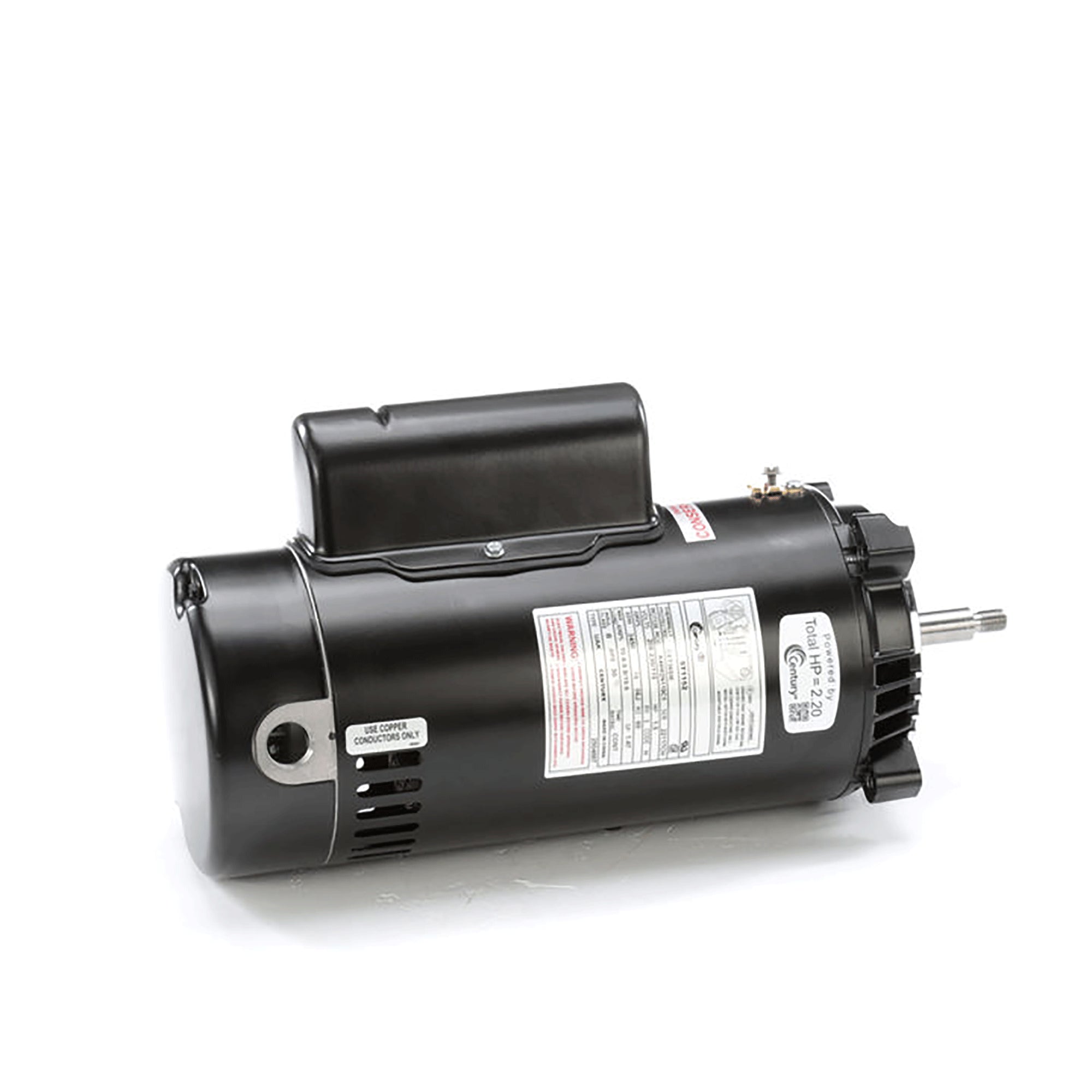 A.O. Smith Century Rated 1.5 HP 3450RPM Single Speed Pool Pump Motor (Open Box)