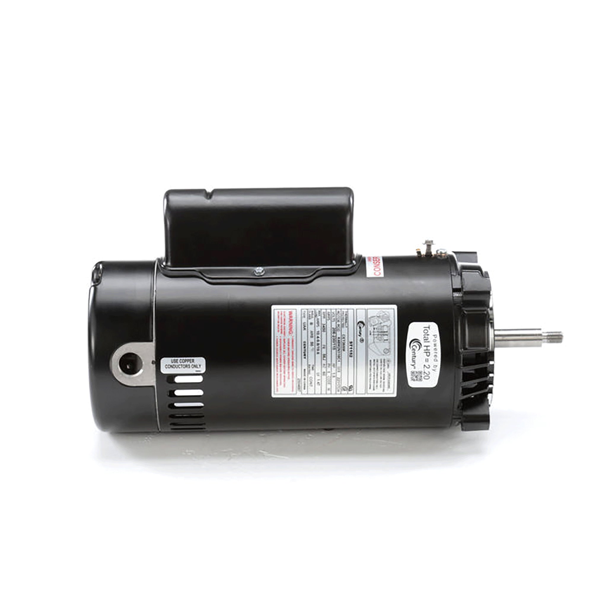 A.O. Smith Century 1.5 HP 3,450 RPM Single Speed Pool Pump Motor (Used)