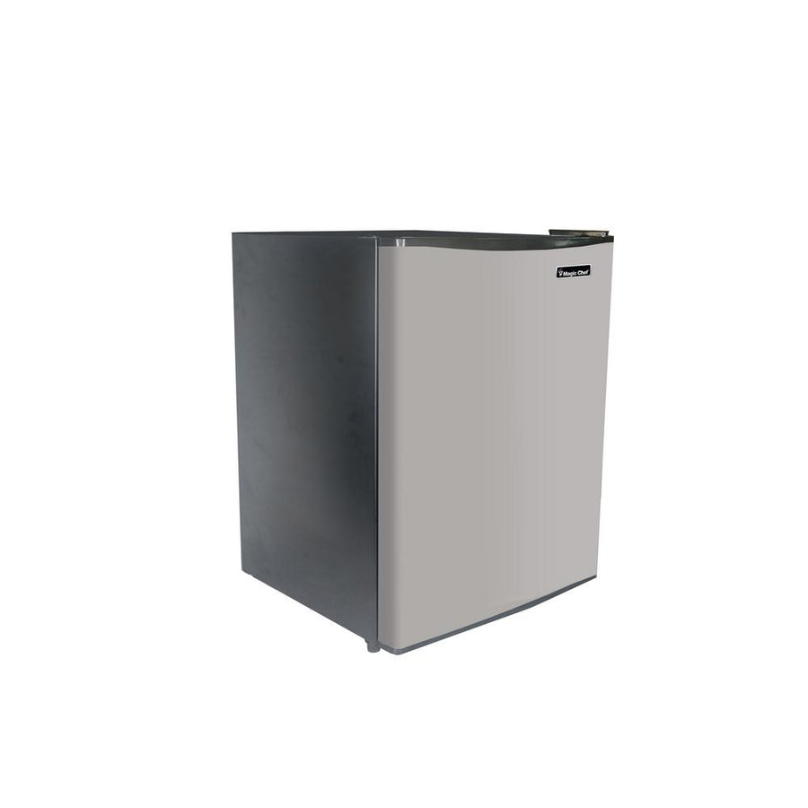 Magic Chef MCAR240SE2 2.4 Cubic Foot Mini Dorm Fridge Freezer, Stainless Steel - VMInnovations