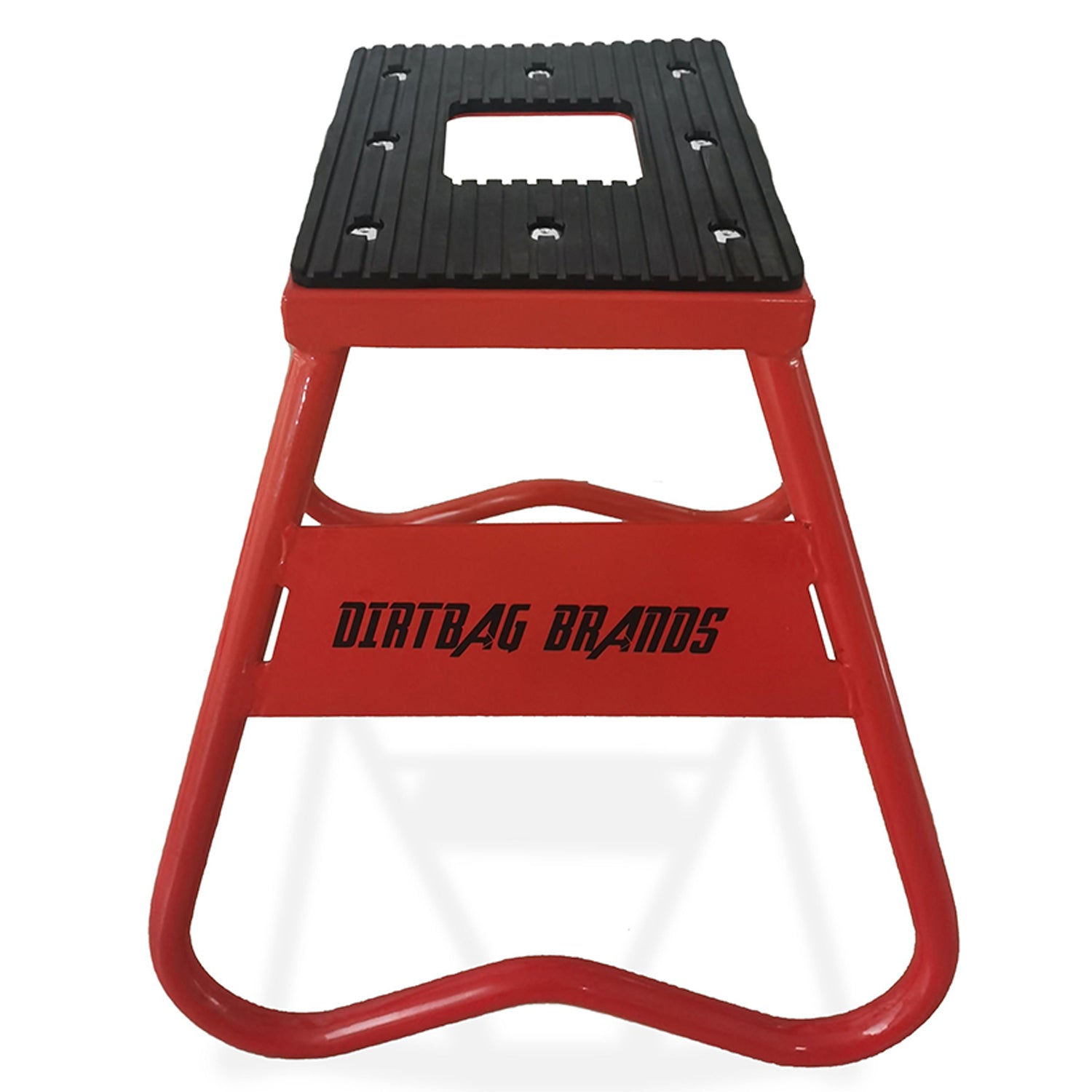 Dirtbag Brands Motocross Dirtbike Floor Mount Jack Stand Lift, Red (Used)