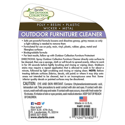 Star Brite Outdoor Collection Patio and Backyard Furniture Cleaner (4 Pack) - VMInnovations