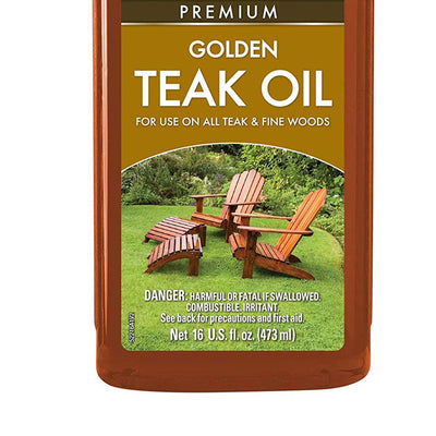 Star Brite Outdoor Collection Premium Golden Teak Oil for Fine Woods (4 Pack) - VMInnovations