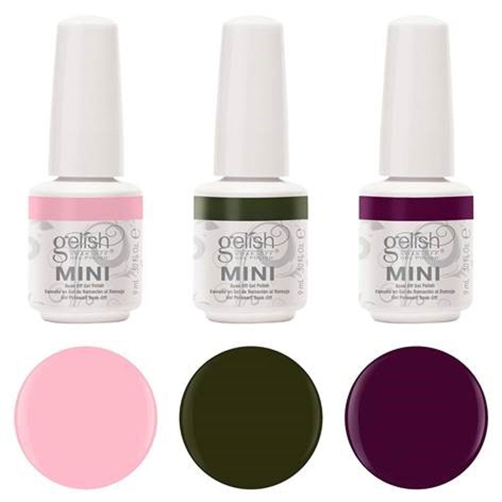 Gelish Mini Starter Kit with 5 Colors, LED Light, & 9mL Primrose & Proper Polish