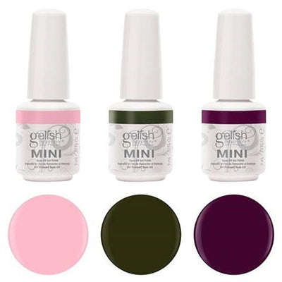 Gelish Mini Starter Kit with 5 Colors, LED Light, & 9mL Primrose & Proper Polish