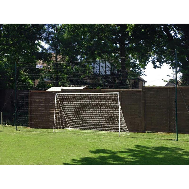 Open Goaaal Soccer Practice Net Rebounder Backstop with Goal, Standard (Used)