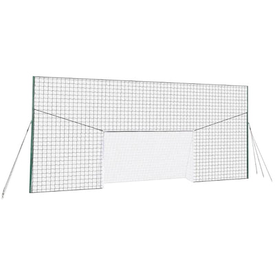 Open Goaaal Soccer Practice Net Rebounder Backstop with Goal, Standard(Open Box)