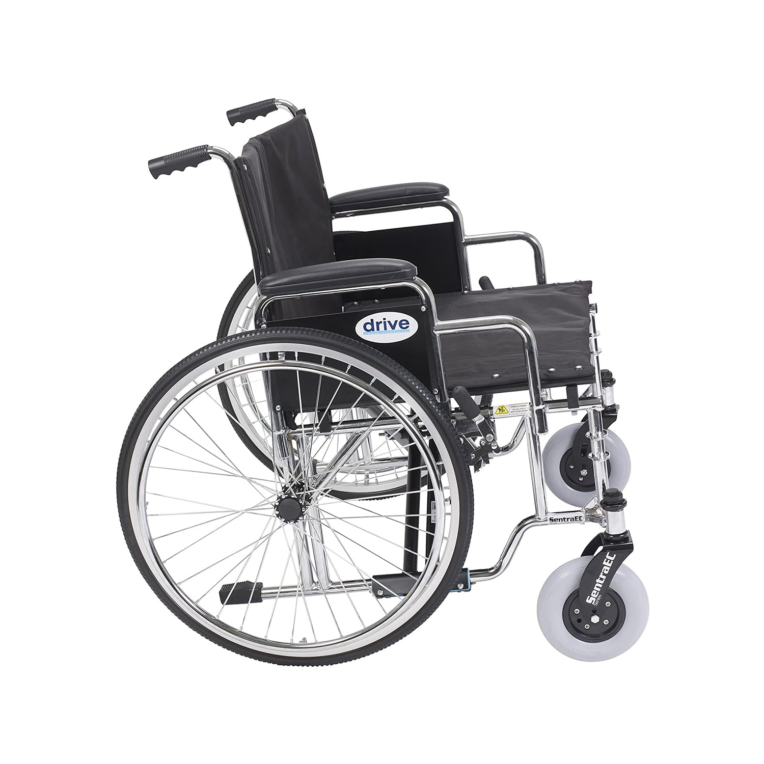 Drive Medical STD26ECDDA Bariatric Sentra EC Heavy Duty Extra Wide Wheelchair - VMInnovations