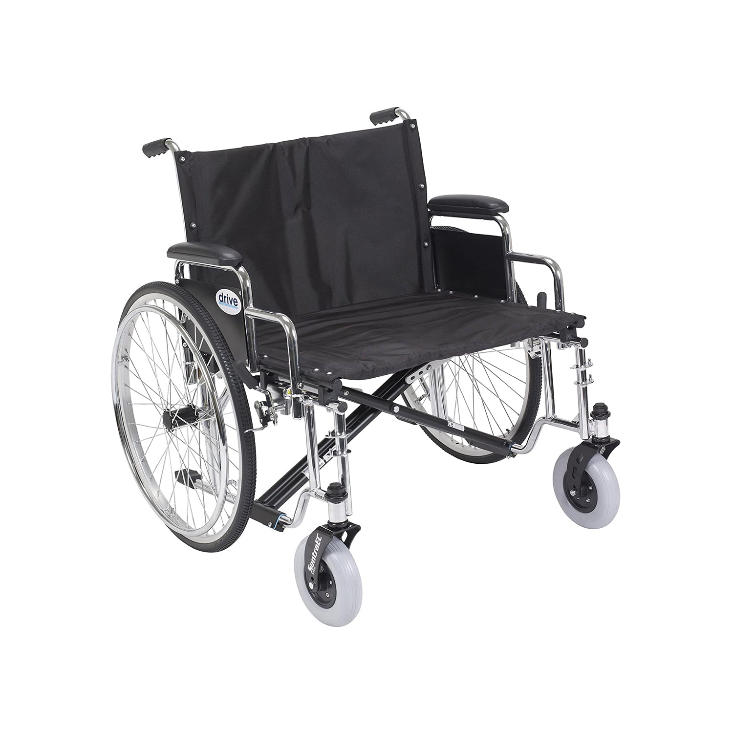 Drive Medical STD26ECDDA Bariatric Sentra EC Heavy Duty Extra Wide Wheelchair - VMInnovations