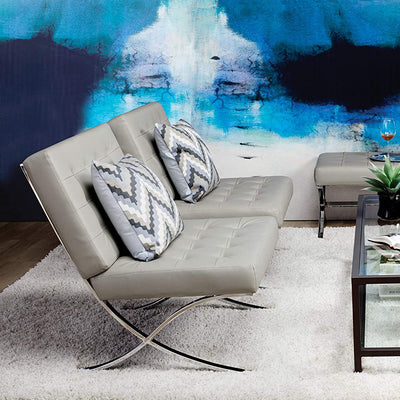 Studio Designs Leather Atrium Accent Living Room Chair Furniture (Open Box)