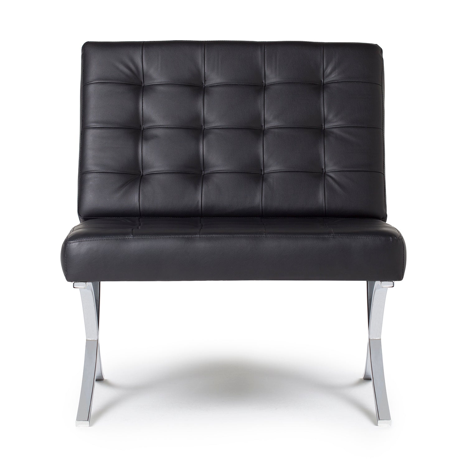Studio Designs Modern Leather Atrium Living Room Chair Furniture (Open Box)