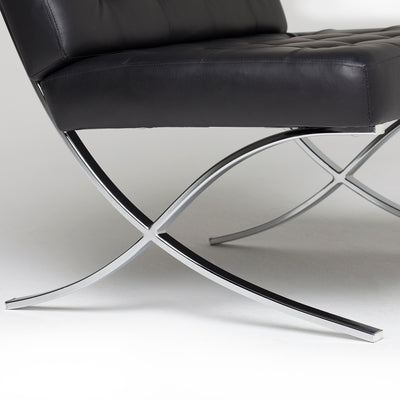 Studio Designs Modern Bonded Leather Atrium Accent Living Room Chair Furniture