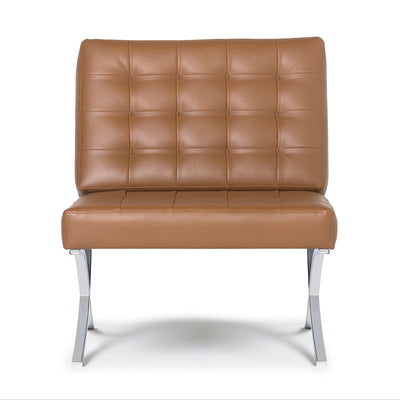 Studio Designs Bonded Leather Atrium Living Room Chair Furniture (Open Box)