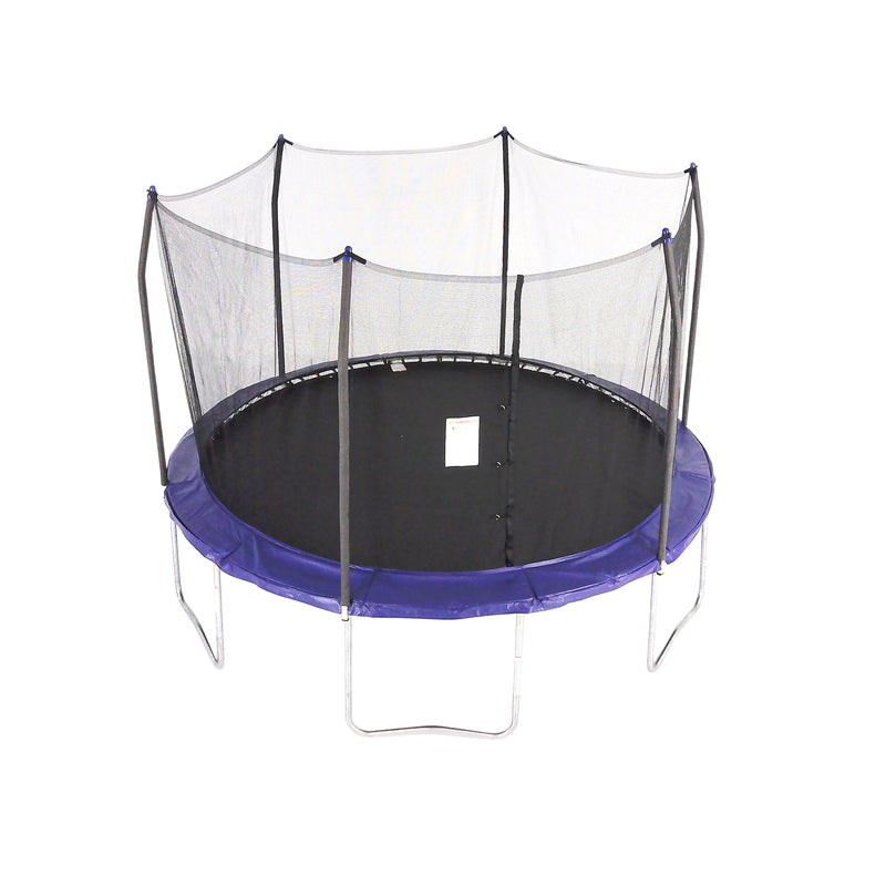 Skywalker Trampolines 12 Foot Round Trampoline with Enclosure, Blue (Open Box)