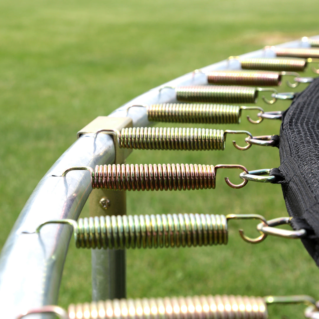 Skywalker Trampolines 12 Foot Round Trampoline with Enclosure, Blue (For Parts) - VMInnovations