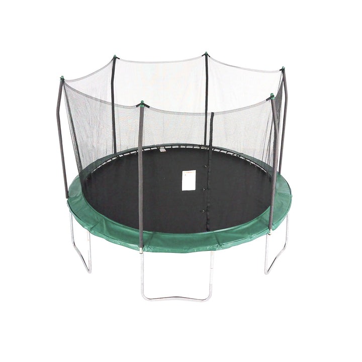 Skywalker Trampolines 12 Foot Round Trampoline with Enclosure, Green(For Parts)