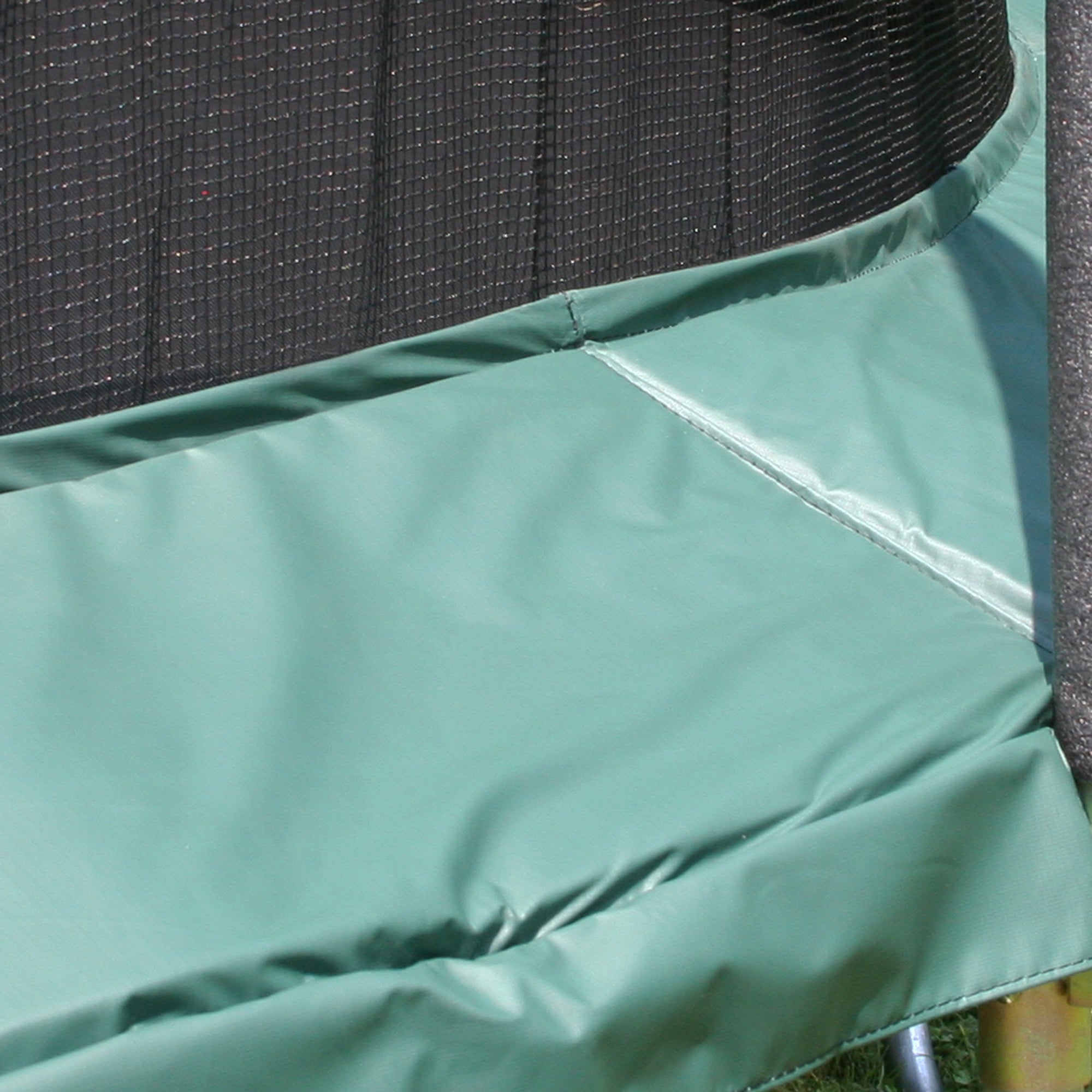 Skywalker Trampolines 12 Foot Round Trampoline with Enclosure, Green(For Parts) - VMInnovations