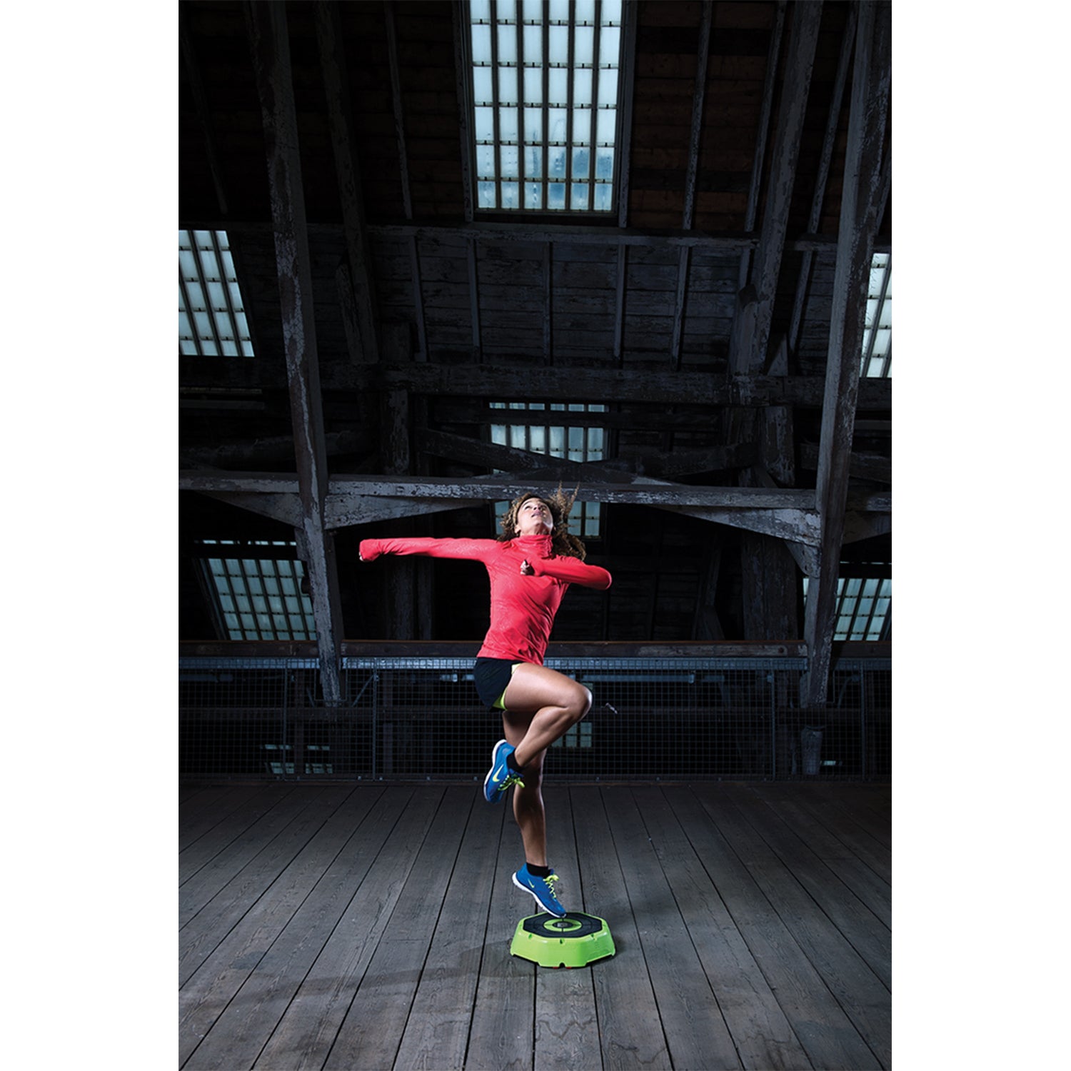 Escape Fitness USA Riser Step Platform for Aerobic and Plyos Exercise Training