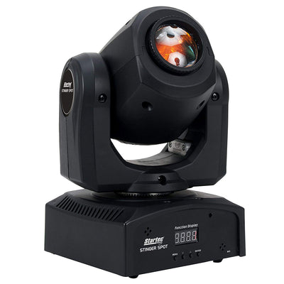 ADJ STINGER SPOT 10W LED Startec Stinger Moving Mini 7 Color Spotlight (2 Pack)