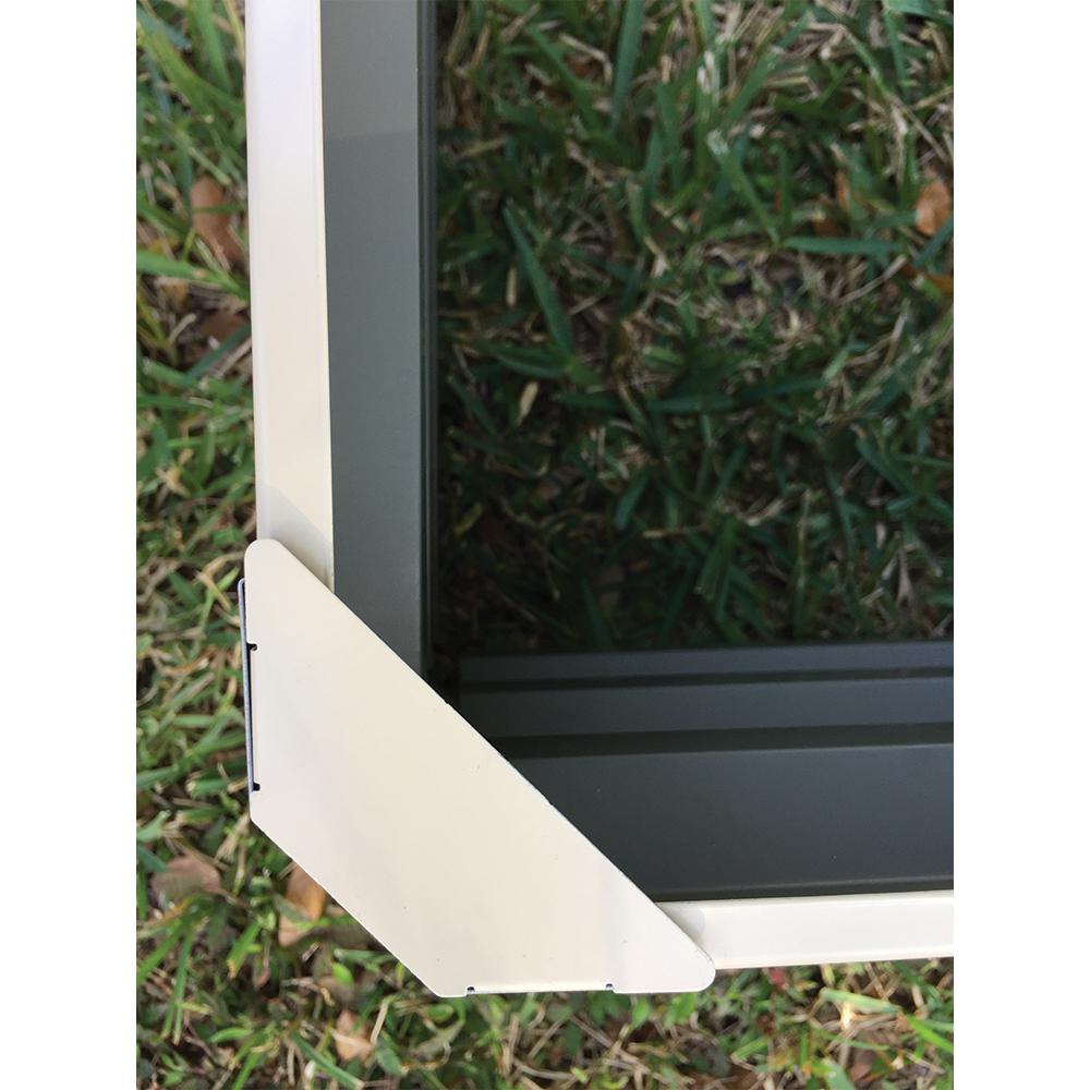 Stratco 4x3x1ft Raised Garden Bed & Brut Worm Castings Soil Builder, 30lb Bag - VMInnovations