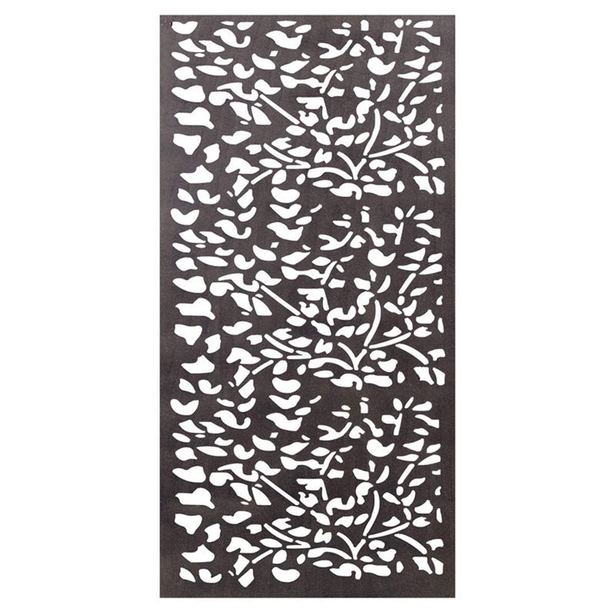 Stratco 4 x 2 Foot Metal Privacy Screen Panel Fencing, Flora Pattern (For Parts)