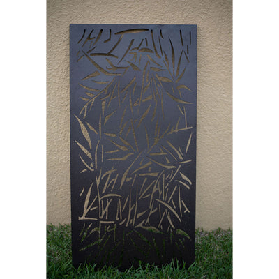 Stratco 6x3 Ft Privacy Screen Wall Art Panel, Jungle Design, Set of 2 (Damaged)
