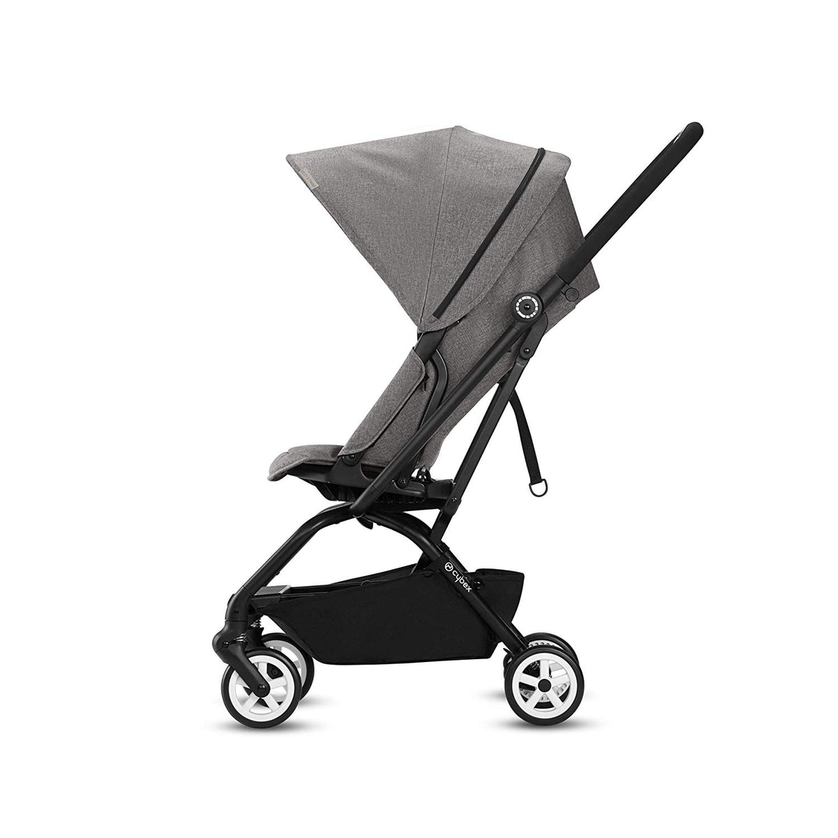Cybex Eezy S Twist Travel System Stroller w/ Sun Canopy, Black (Open Box)