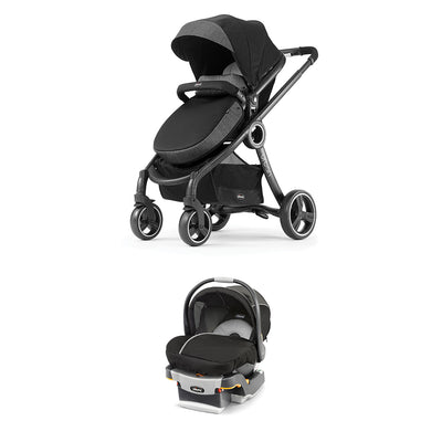 Chicco Transformable Stroller and KeyFit Rear-Facing Infant Car Seat and Base