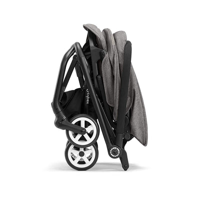 Cybex Eezy S Twist Travel System Stroller w/ Sun Canopy, Black (Open Box)