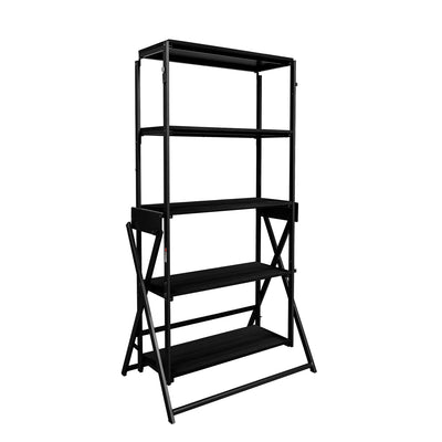 Origami 2 in 1 Wooden Display Storage Shelf To Table Desk Unit (Used)