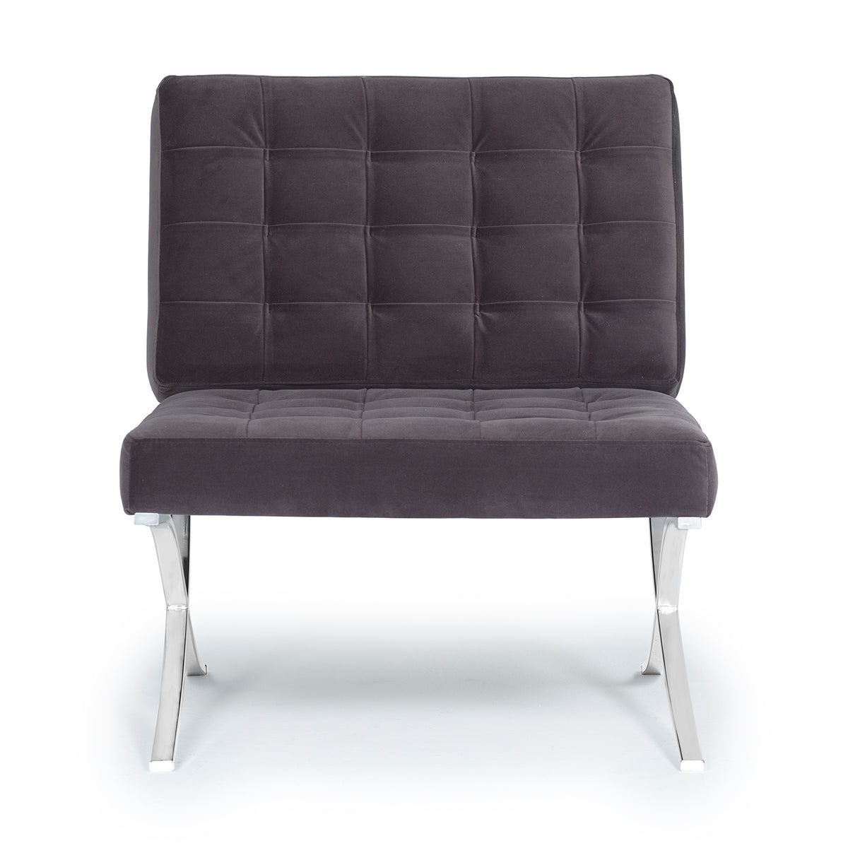 Studio Designs Home Atrium Modern Velvet Accent Indoor Lounge Chair (Open Box)