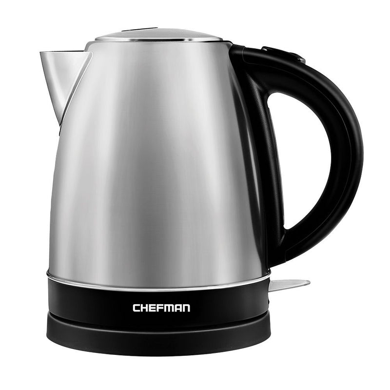 Chefman 1.7 L Fast Heating Electric Hot Tea Kettle, Stainless Steel (For Parts)