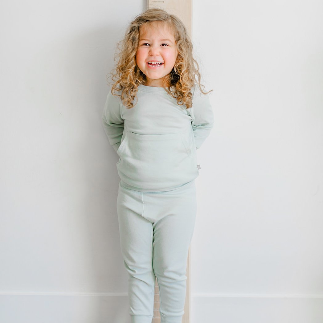 Goumikids Unisex Toddler Loungewear Organic Sleeper Pajama Set, 5T Succulent - VMInnovations