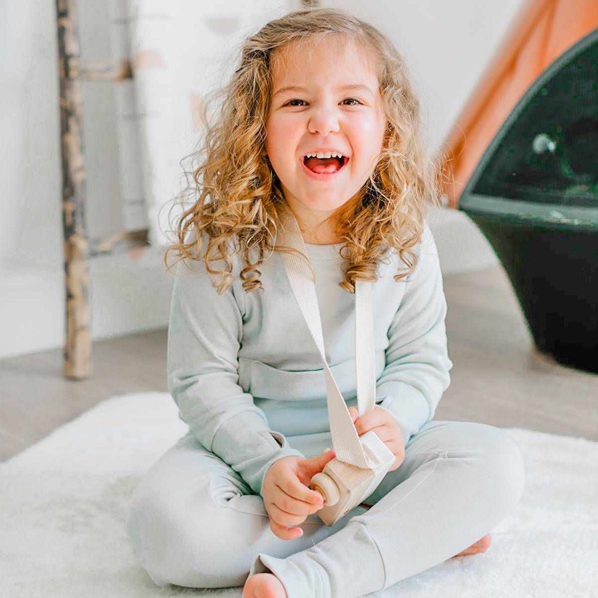 Goumikids Unisex Toddler Loungewear Organic Sleeper Pajama Set, 5T Succulent - VMInnovations
