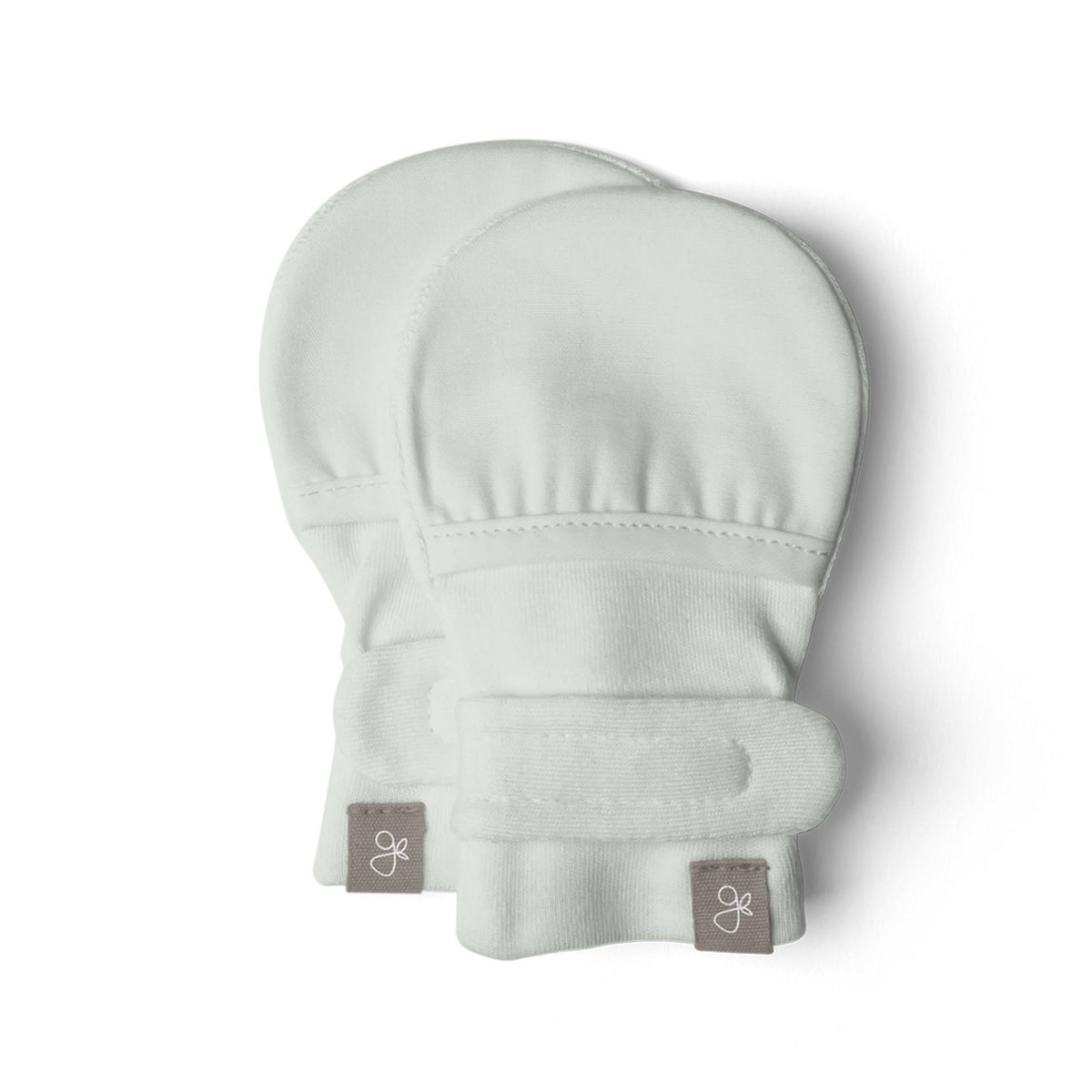Goumikids Soft Organic Stay On No Scratch Baby Infant Mitts, 0-3M Succulent - VMInnovations